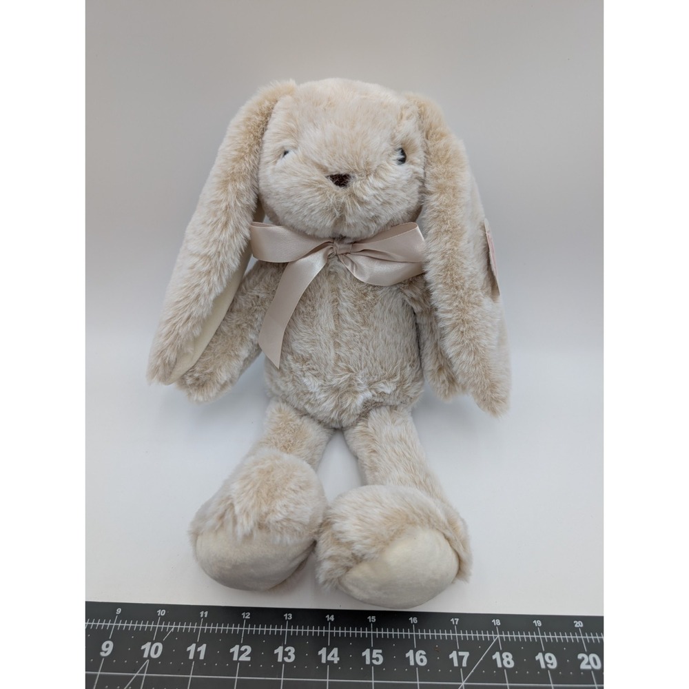 Dragon Drew Brown Rabbit Plush Frosted Bunny 17 Inch Stuffed Animal Toy